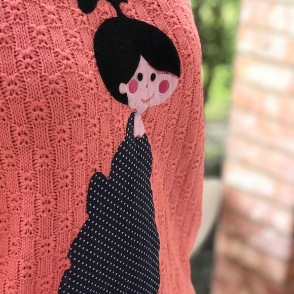 Peachy Colored Sweater - Picture 2 of 4